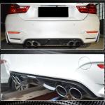BMW F80 M3 F82 F83 M4 2014-2020 Rear Bumper Diffuser Carbon Fiber