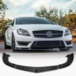 Mercedes Benz (W218) C218 CLS63 AMG Sedan 12-14 Carbon Fiber Front Bumper Lip Chin Spoiler Body Kit
