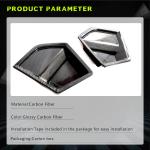 BMW 3 Series G20 G28 LCI M-Sport 320i 330i Sedan 4-Door 2022-2023 Front Bumper Splitter Carbon Fiber