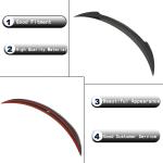 Tesla Model 3 2023 Rear Trunk Spoiler Dry Carbon Fiber