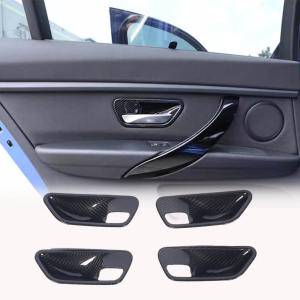 BMW 3/4 Series 4-Door Universal (2013-2019) Dry Carbon Fiber Door Handle Trims