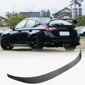 Honda Civic TYPE R Hatchback 4-Door 2023+ Rear Trunk Spoiler Carbon Fiber