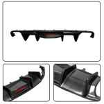 Carbon Fiber Rear Diffuser for Audi A7 Standard 2012-2015 Pre-Facelift Customized Rear Lower Bumper Lip Spoiler Body Kit