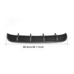 Maserati Levante 2016-2020 Rear Bumper Diffuser Carbon Fiber