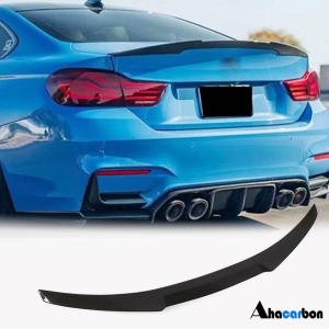 Empennages Rear Trunk Spoiler for BMW F82 M4 Coupe 2014-2020 Carbon Fiber