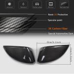 Audi A3 Sline S3 RS3 8V 8V.5 2014-2019 Mirror Covers Replacement Style Carbon Fiber