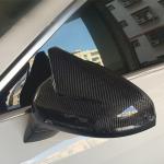 Audi A4 B9 RS4 S4 Sedan 4-Door 2017-2022 Mirror Covers Replacement Style Carbon Fiber