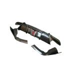 BMW X6M F96 2019-2025 Rear Bumper Diffuser With Splitters Carbon Fiber