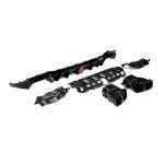 Mercedes Benz E Class W213 E200 E250 E300 E400 Sport E43 E53 E63 AMG Sedan 2017-2020 Rear Bumper Diffuser PP