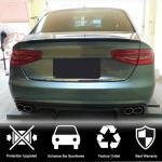 Audi A4 B8.5 Base Sedan Facelift 2013-2016 Rear Bumper Diffuser Carbon Fiber