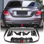 Mercedes Benz W213 Sport E43 E53 E63 AMG 2017-2019 Carbon Fiber Rear Diffuser