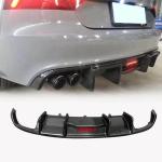 2012–2015 Audi A7 Quattro Multi-Fin Carbon Fiber Rear Diffuser