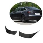 Tesla Model 3 2016-2022 Rear Bumper Vents Carbon Fiber