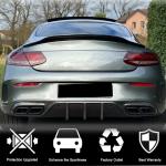 Mercedes Benz (W205) C205 Coupe 2015-2019 Rear Trunk Spoiler Boot Wing Lip Carbon Fiber/FRP