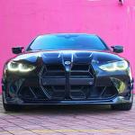 BMW M3 G80/M4 G82 G83 2021+ Front Bumper Vents Carbon Fiber/FRP