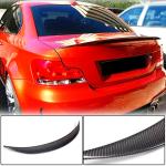 BMW 1 Series E82 1M Coupe 2008-2013 Rear Trunk Spoiler Carbon Fiber