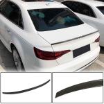 Audi A4 Sline S4 B9 B9.5 Sedan 2017-2023 Rear Trunk Spoiler Carbon Fiber