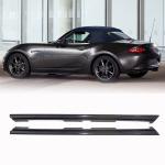 Mazda MX5 MX-5 2022+ Side Skirts Door Black PU