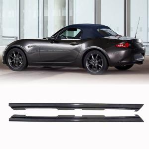 Mazda MX5 MX-5 2022+ Side Skirts Door Black PU