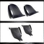 Tesla Model S 2012-2020 Front Seatback Cover Carbon Fiber
