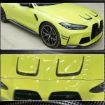BMW G80 M3 G82 G83 M4 2021+ Engine Hood Air Vent Covers Dry Carbon Fiber