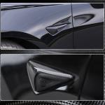 Tesla Model 3 2016-2022 Side Camera Protective Fender Cover Dry Carbon Fiber