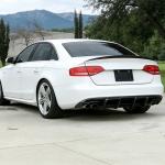 2009–2012 Audi S4 B8 Sedan FRP Rear Bumper Diffuser