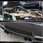 BMW 3 Series E92 E93 M3 2008-2013 Rear Bumper Diffuser Carbon Fiber