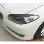 BMW 5 Series F10 Base Sedan Pre-LCI 2010-2013 Headlight Eyebrows Lamp Eyelids Carbon Fiber