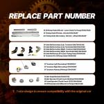 3.6L Timing Chain Kit with Tensioner Kit for Chrysler 300 2011-2015 for Jeep Cherokee Wrangler for Dodge Charger, Grand Caravan,for Ram 1500, V6 DOHC Engines Timing Replacement Parts