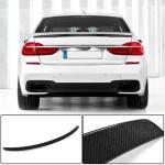 BMW 7 Series G11 2016-2020 Rear Trunk Spoiler Boot Wing Lip Carbon Fiber/FRP