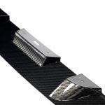BMW G06 X6 LCI M-Sport 2023-2024 Front Bumper Lip Carbon Fiber