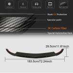 Mercedes Benz GLE Class C292 2015-2019 Front Bumper Lip Carbon Fiber/FRP