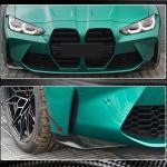 BMW G80 M3 G82 G83 M4 Front Bumper Splitters Dry Carbon Fiber