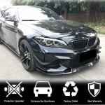 BMW 2 Series F87 M2 2016-2020 Front Bumper Lip Carbon Fiber