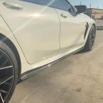 BMW 8 Series G16 F93 M8 2018-2021 Side Skirts Carbon Fiber