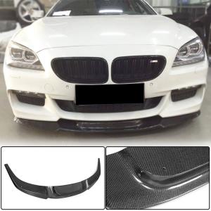 BMW 6 Series F06 F12 F13 M Sport 2013-2018 Front Bumper Lip Carbon Fiber