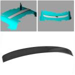 Mercedes Benz (W205) C205 C63 AMG Coupe 2015-2019 Rear Trunk Spoiler Carbon Fiber