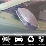 Dodge Charger Sedan 2011-2022 Mirror Covers Add-on Dry Carbon Fiber