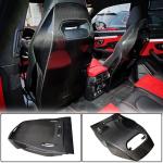 Lamborghini Urus 2018-2022 Racing Front Seatback Cover Set 2pcs Dry Carbon Fiber