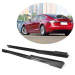 Tesla Model S 2014-2020 Side Skirts Carbon Fiber