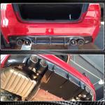 Jaguar XE X760 Sedan 2015-2019 Rear Bumper Diffuser Carbon Fiber