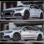 Audi A7 (Quattro) Sline S7 C8 2019-2021 Side Air Fender Vents Dry Carbon Fiber