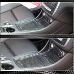 Mercedes Benz A CLA GLA Class W176 W117 C117 X156 Center Console Storage Box Cover Lid Dry Carbon Fiber