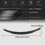 Mercedes Benz E-Class W213 2017-2019 Rear Trunk Spoiler Carbon Fiber