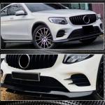 Mercedes Benz C253 X253 GLC300 GLC350 Sport GLC43 Front Bumper Lip Carbon Fiber/FRP