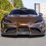 Toyota Supra GR A90 A91 MK5 (2019-2024) Carbon Fiber Front Bumper Lip-Direct Fit
