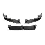BMW X5M F95 X6M F96 Carbon Fiber Front Bumper Lip Splitter 2020–2023