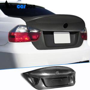 BMW 3 Series E90 M3 Pre-LCI 2005-2008 Rear Trunk Lid Cover Carbon Fiber
