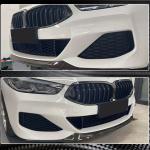 BMW 8 Series G14 G15 G16 840i M850i M Sport 2020-2022 Front Bumper Lip Dry Carbon Fiber